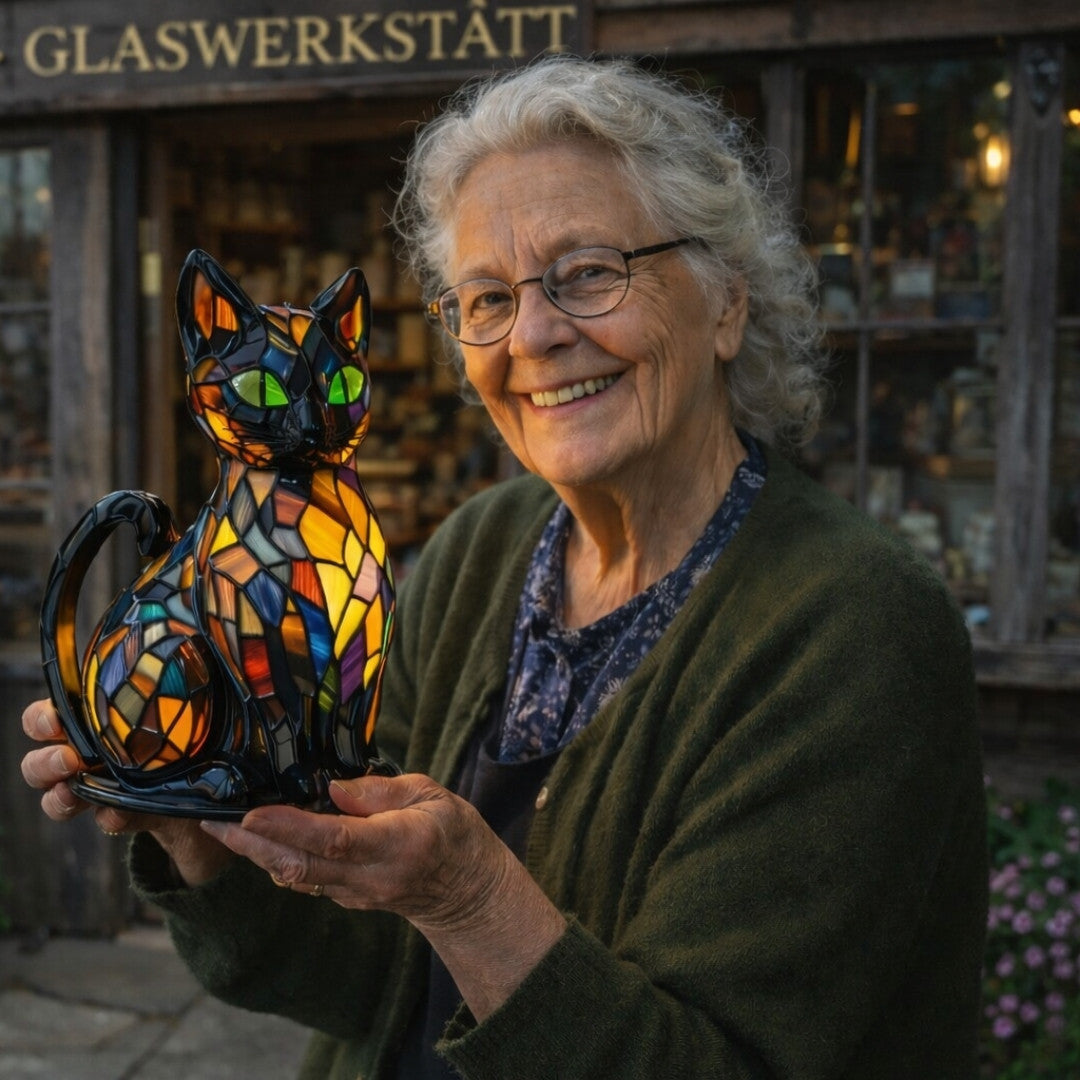 Leuchtkatze – Die handgefertigte Lampe, die Herzen erstrahlen lässt