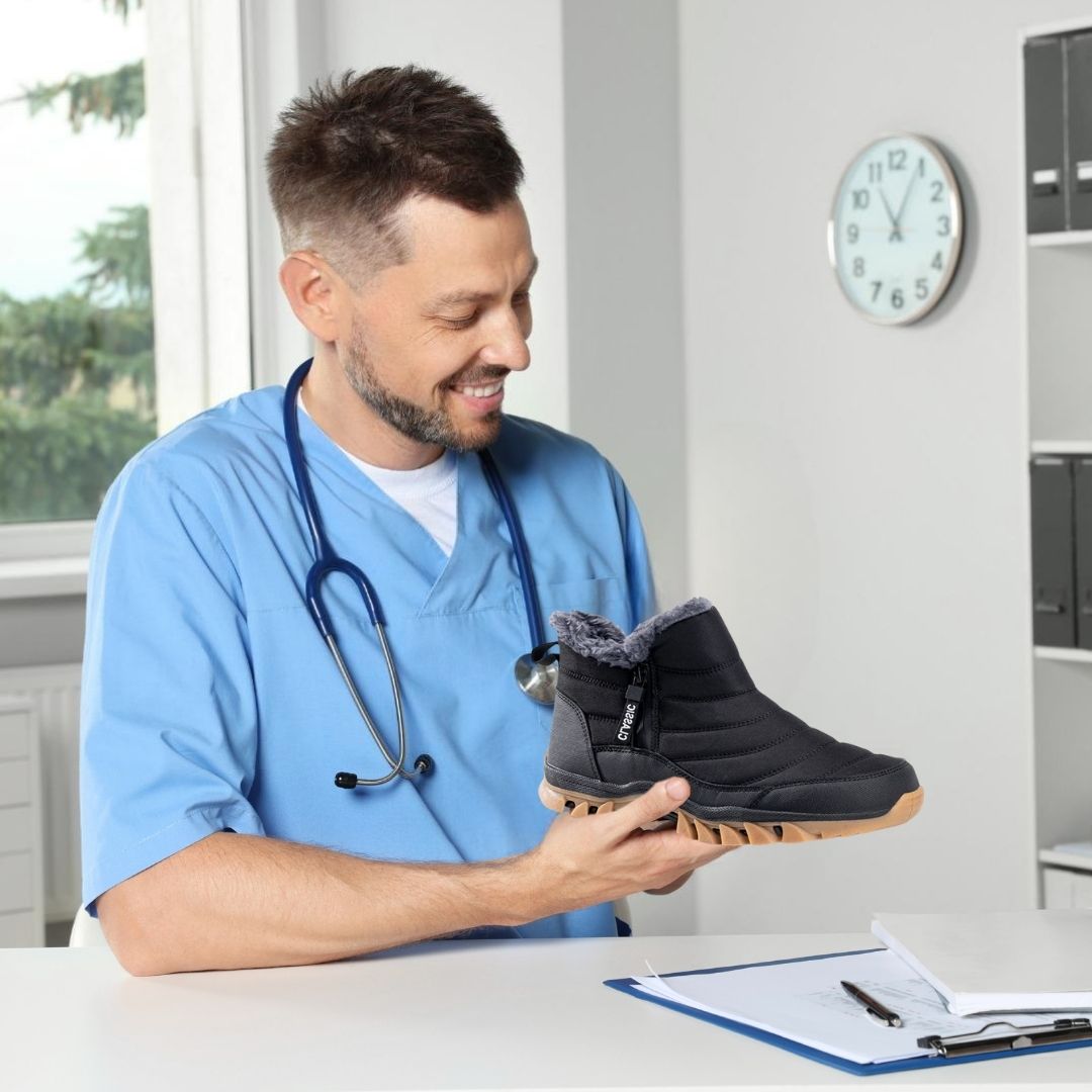 OrthoClassic - ergonomische und wasserdichte Komfortschuhe mit anatomisch geformter Sohle
