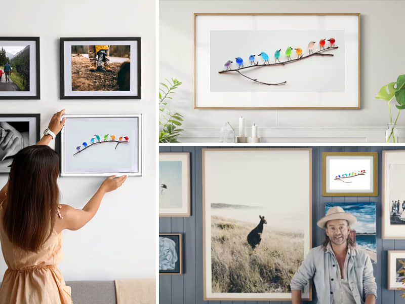 MeerglasLiebe™ - Handgemachtes Wandbild aus echtem Meerglas