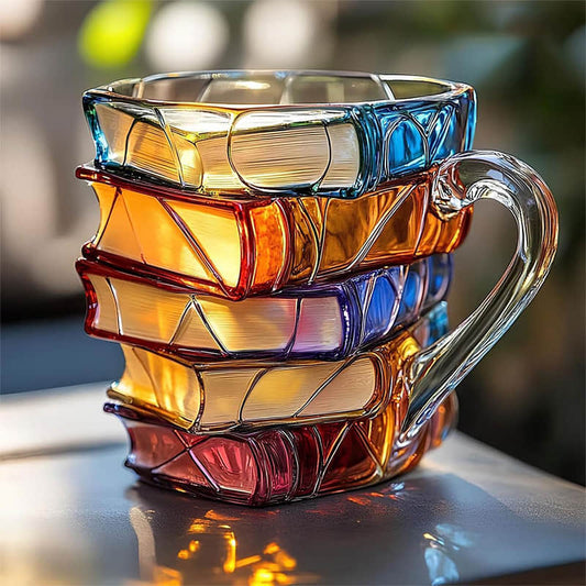 Handgemachte 3D Leseglück-Tasse - Original
