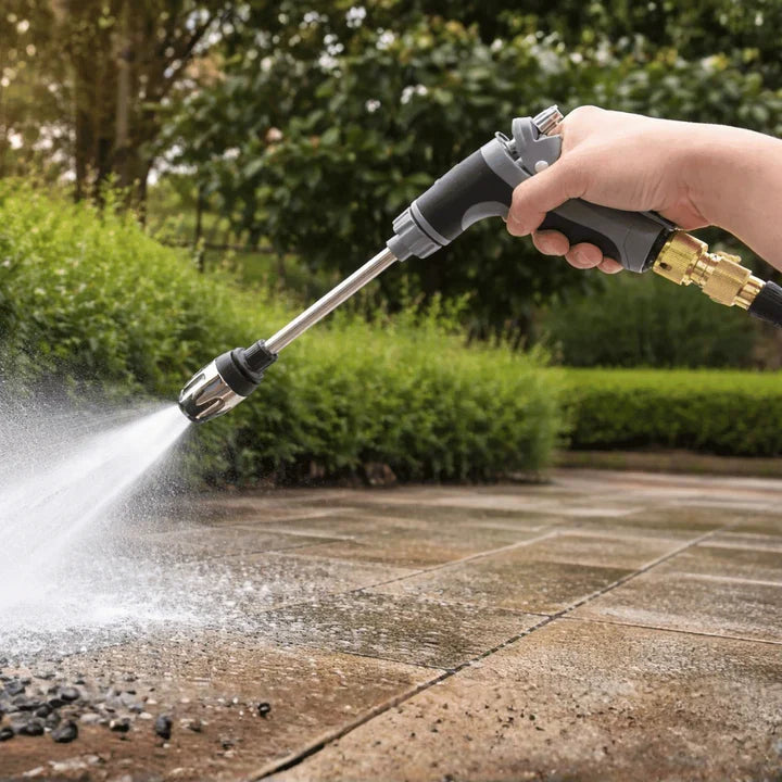 Turbowasher - Power-Hochdruckreiniger für jeden Gartenschlauch