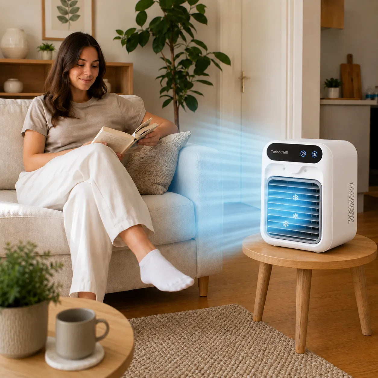 TurboChill - tragbare Mini-Klimaanlage - das Original