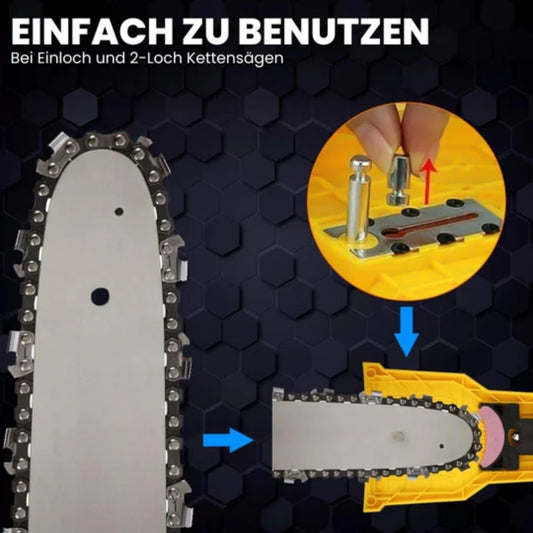 UltraSaw Universal-Kettenschärfer für gängige Kettensägenmodelle