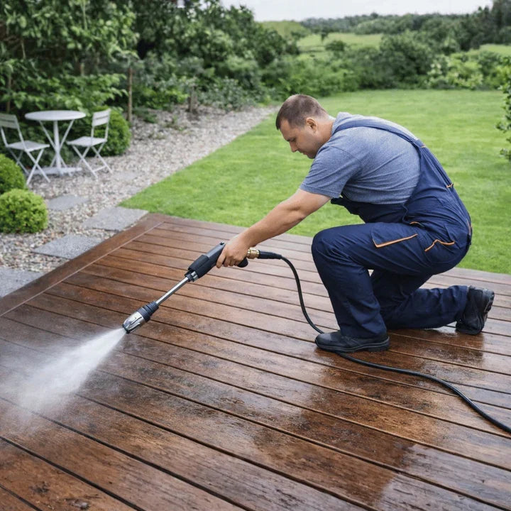 Turbowasher - Power-Hochdruckreiniger für jeden Gartenschlauch
