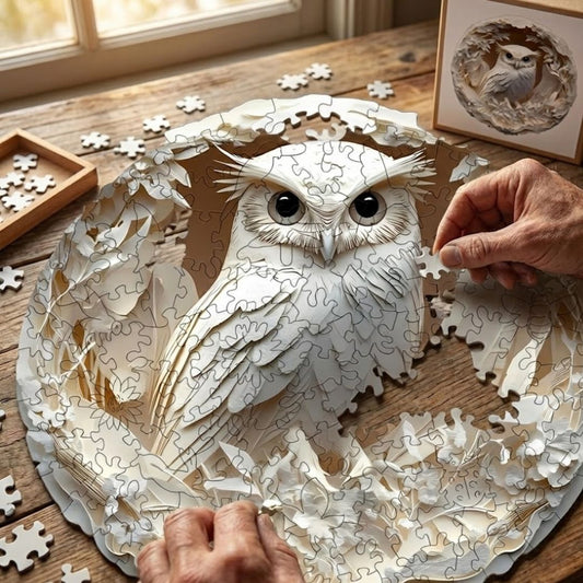 EulenGlück Puzzle - Puzzle für ruhige, kreative Stunden