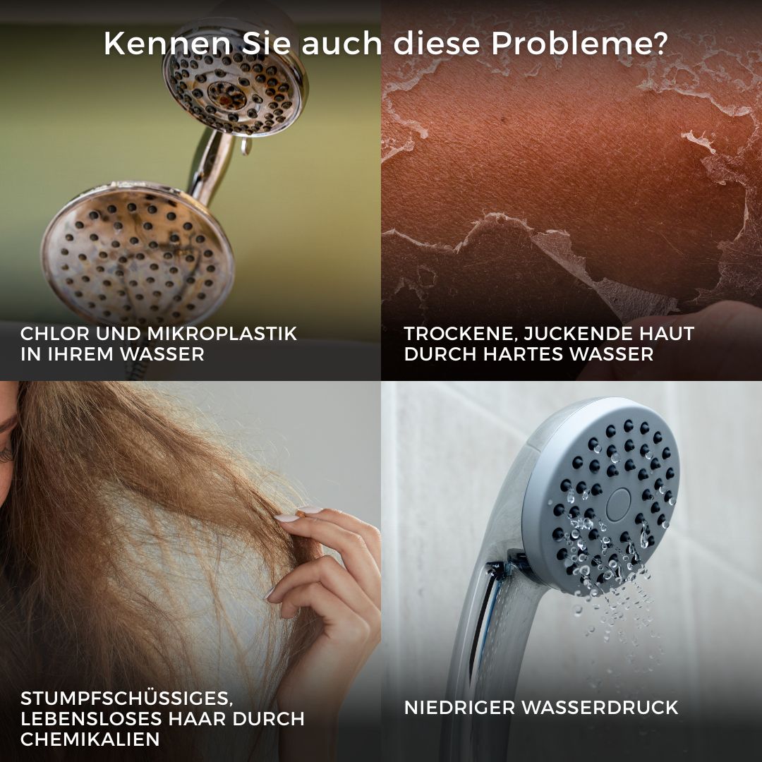 Hautglanz Beauty Duschkopf - sichtbar schönere Haut