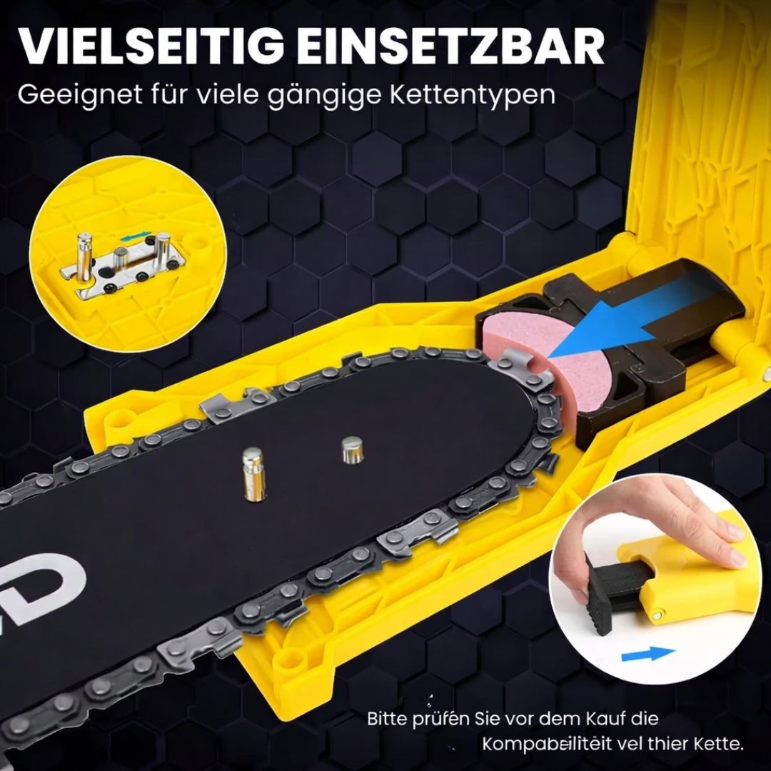 UltraSaw Universal-Kettenschärfer für gängige Kettensägenmodelle