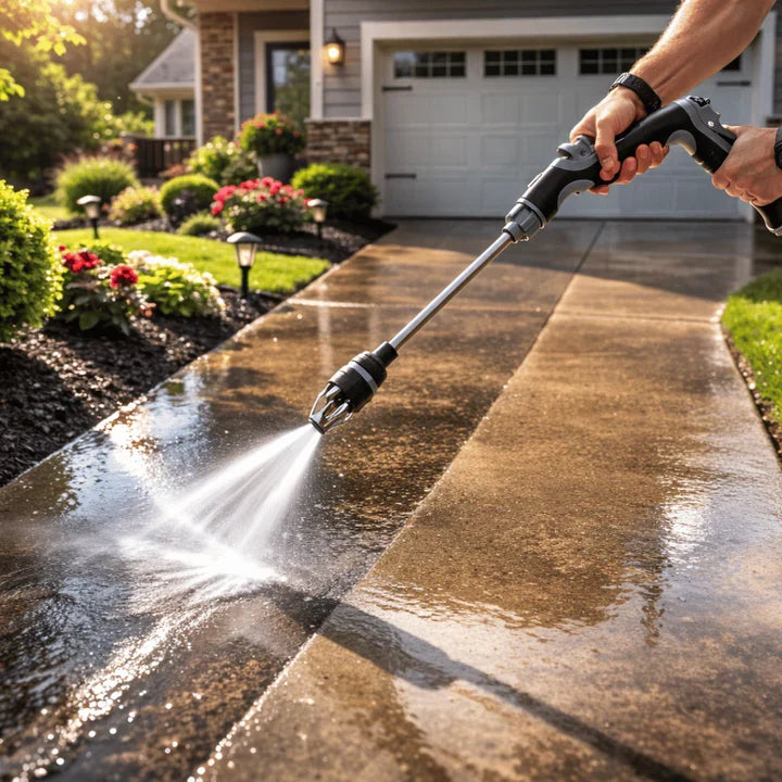 Turbowasher - Power-Hochdruckreiniger für jeden Gartenschlauch