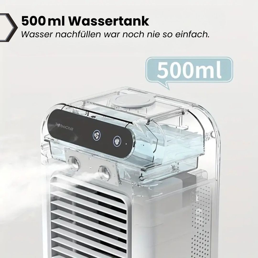 TurboChill - tragbare Mini-Klimaanlage - das Original