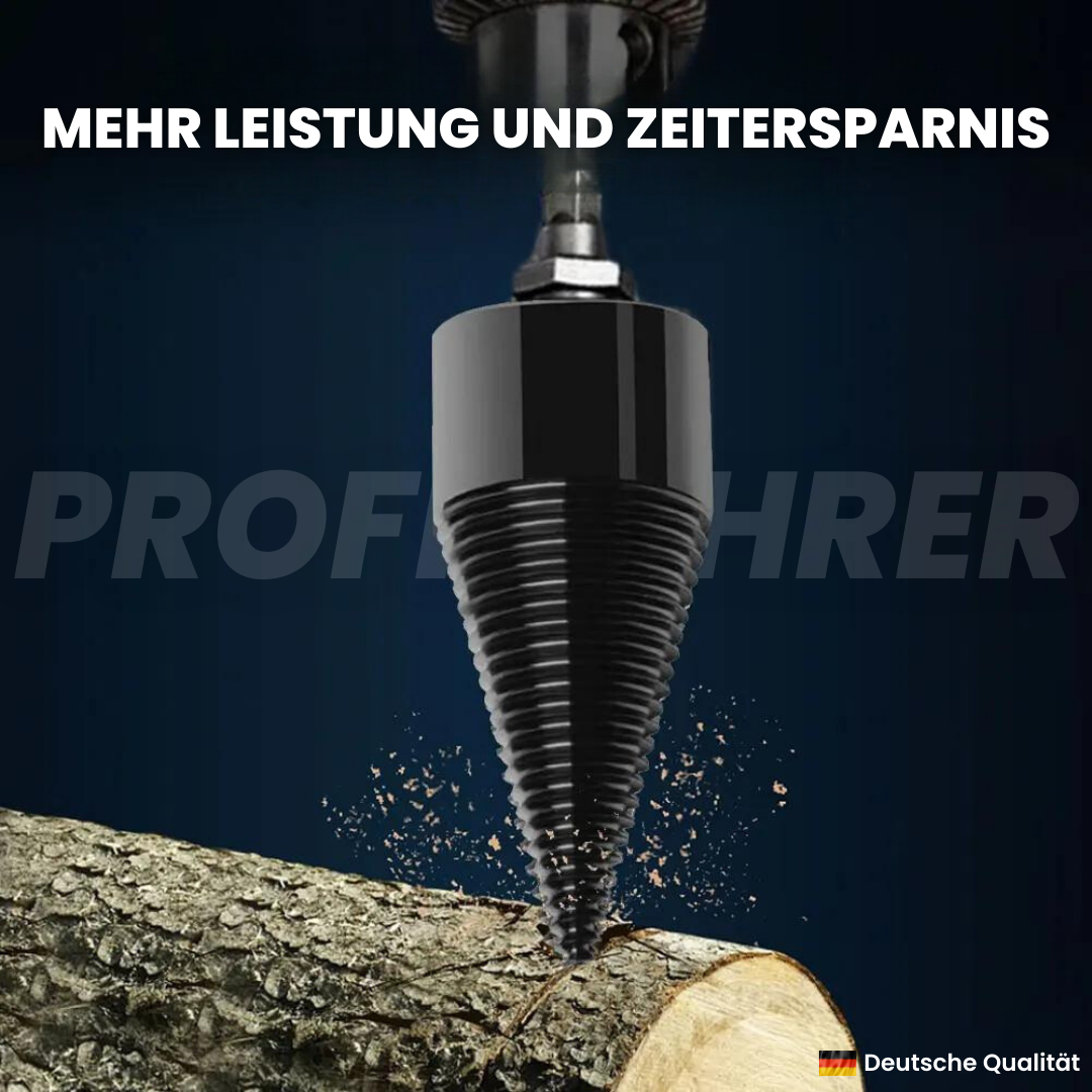 Profibohrer - Teilt das Holz in wenigen Sekunden