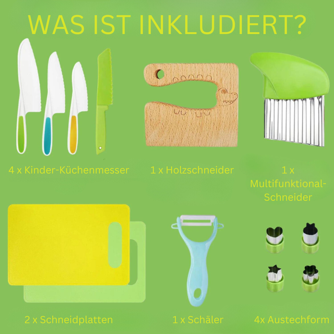 Kindersicheres Küchenset - Sicheres Kochen für Kinder