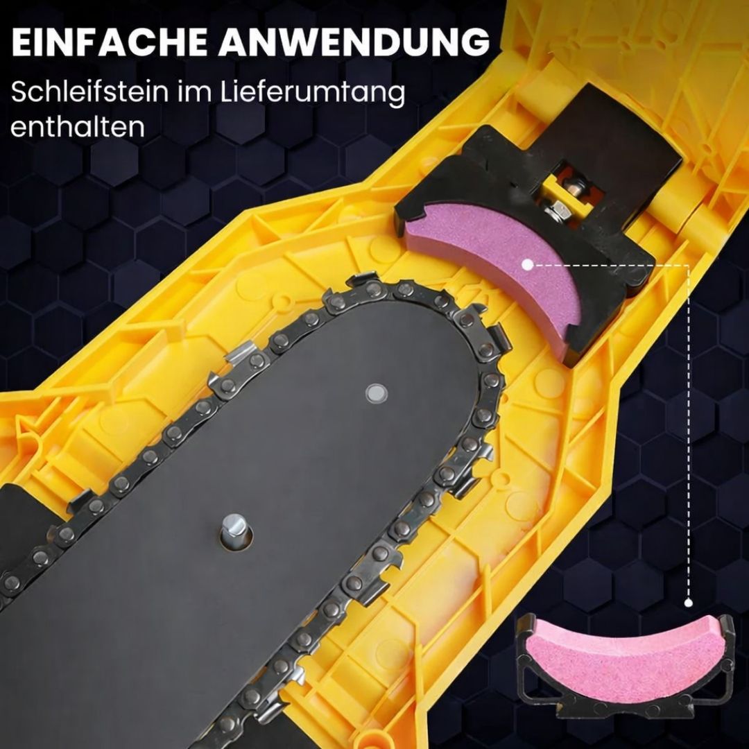 UltraSaw Universal-Kettenschärfer für gängige Kettensägenmodelle