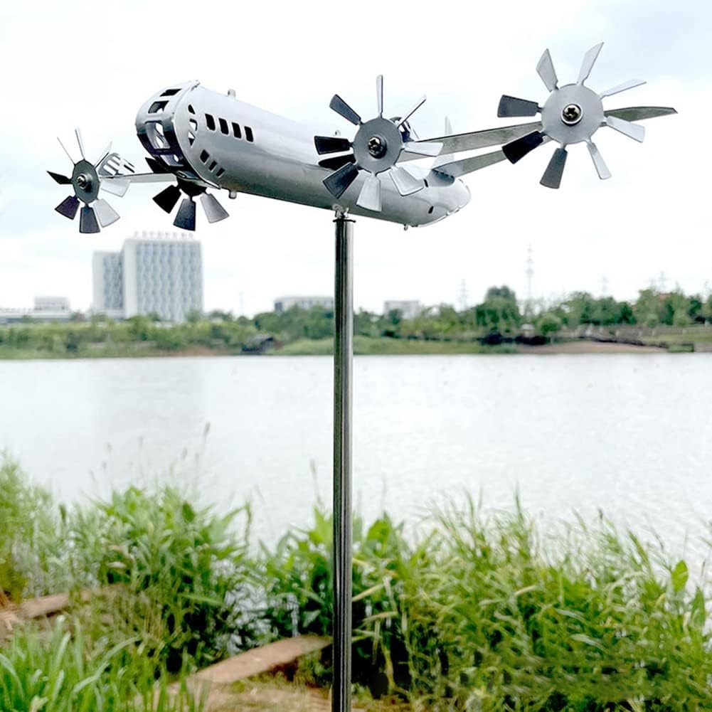 Handgefertigte B-29 Superfortress Flugzeugwindmühle
