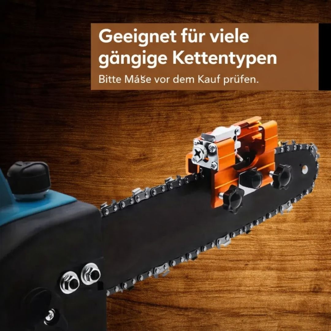 ProfiSaw Kettenschärfer - Kompaktes Schärfwerkzeug für viele Kettensägen