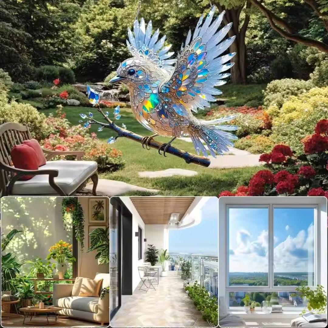 Bluebird Spirit  - handgefertigter Glanzmoment fürs Zuhause