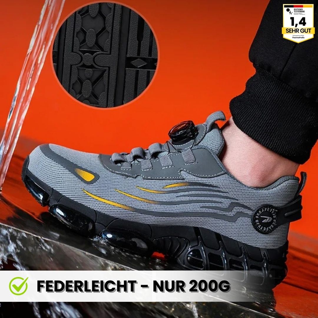 SafeStep - ergonomischer Sicherheitsschuh mit anatomisch geformter Sohle - Zertifiziert nach EN ISO 20345