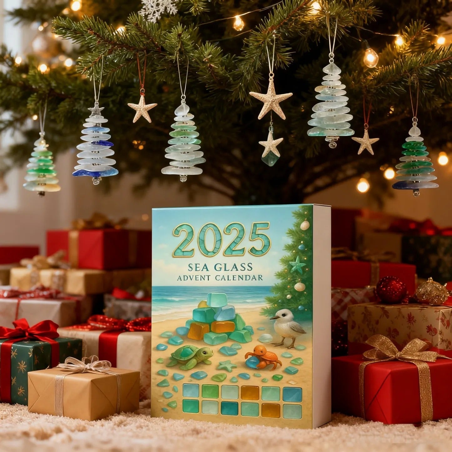 Magischer Meerglas-Adventskalender