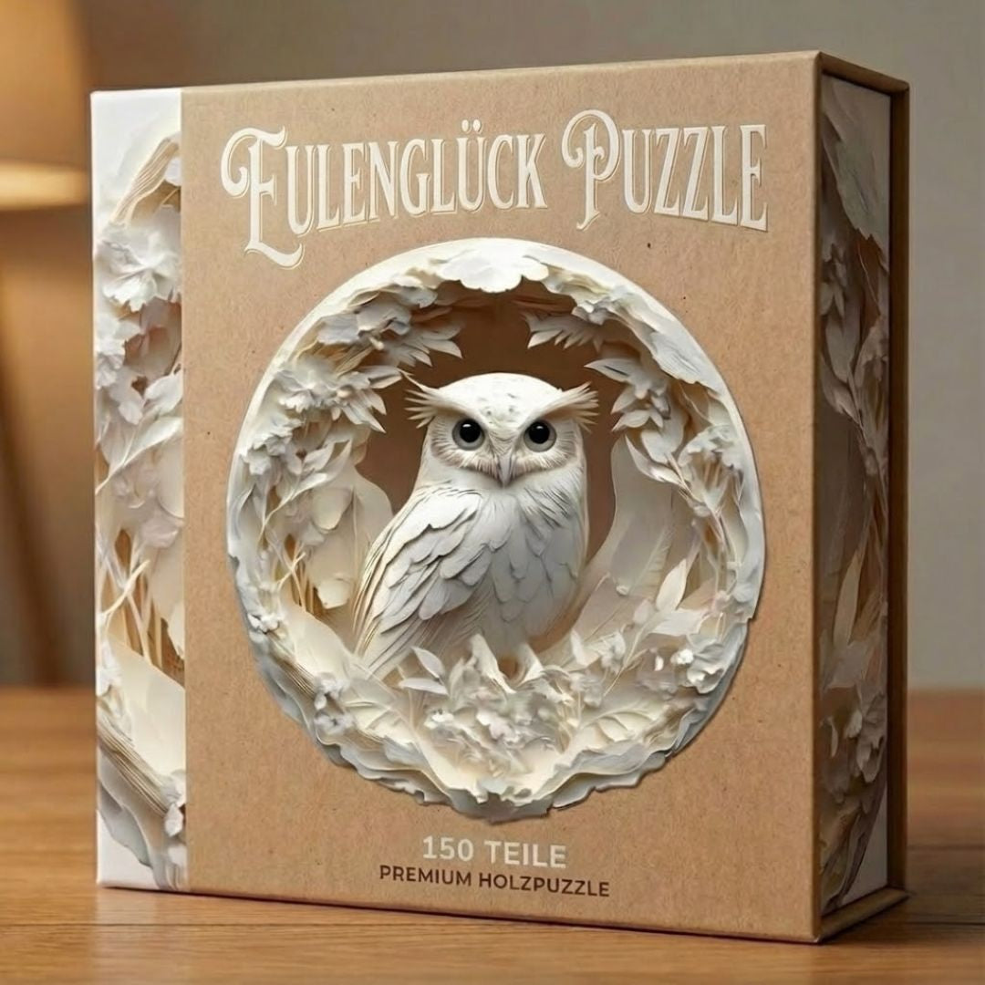 EulenGlück Puzzle - Puzzle für ruhige, kreative Stunden