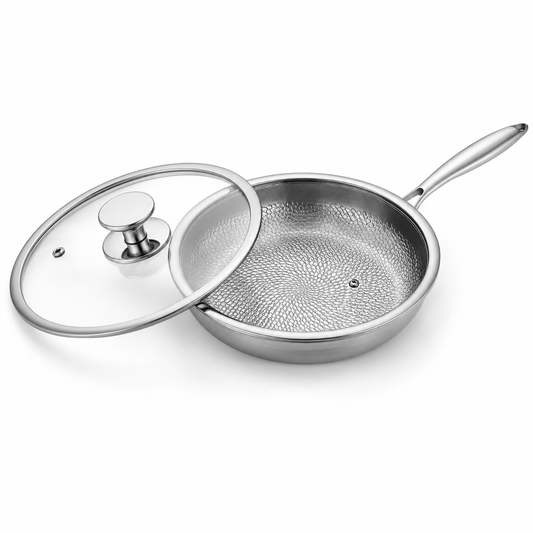 Glasdeckel für TitanPur Pro Pfanne – 30 cm