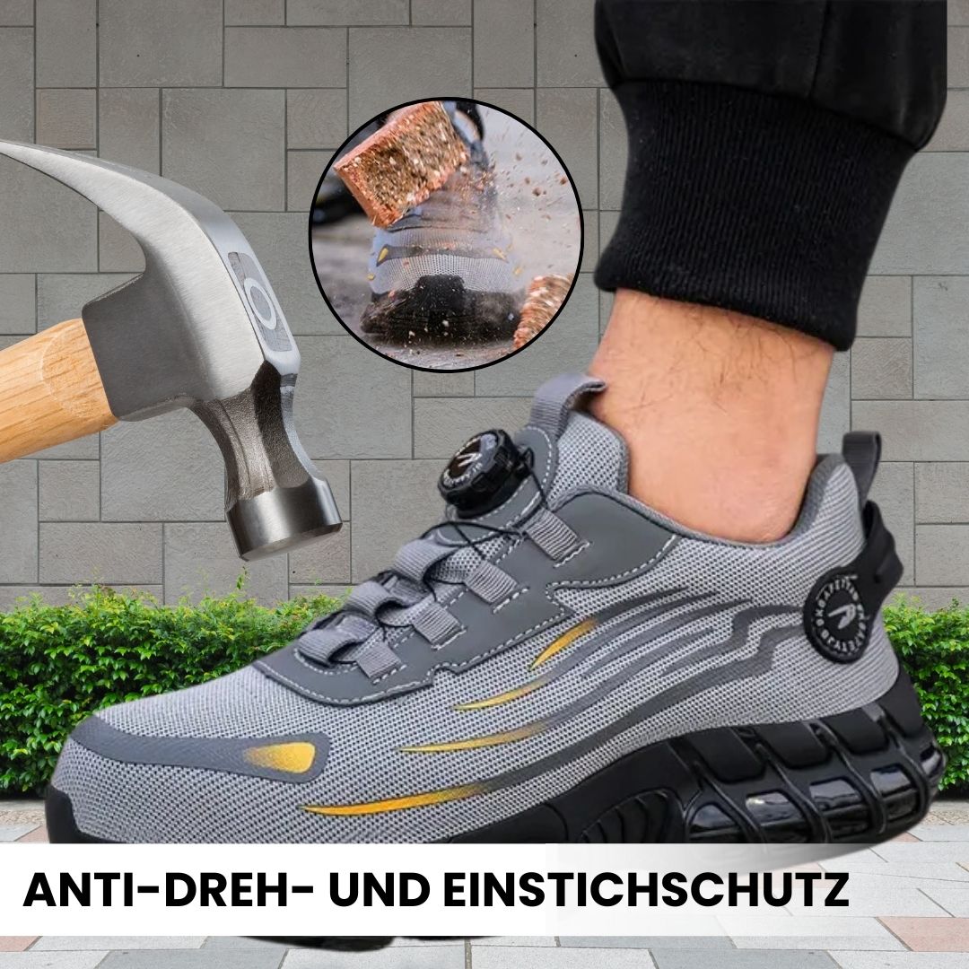 SafeStep - ergonomischer Sicherheitsschuh mit anatomisch geformter Sohle - Zertifiziert nach EN ISO 20345