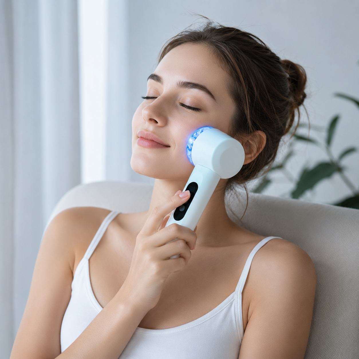 EisLuft Pro - Persönlicher Ventilator mit aktiver Sofortkühlung — 199 Stufen, ein Knopfdruck, sofort spürbar kühler.