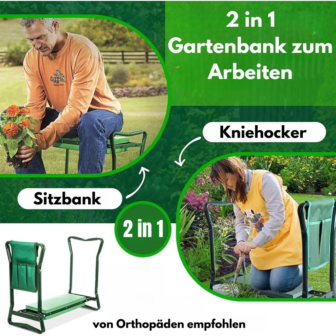 Gartenkneeler - Multifunktionsbank