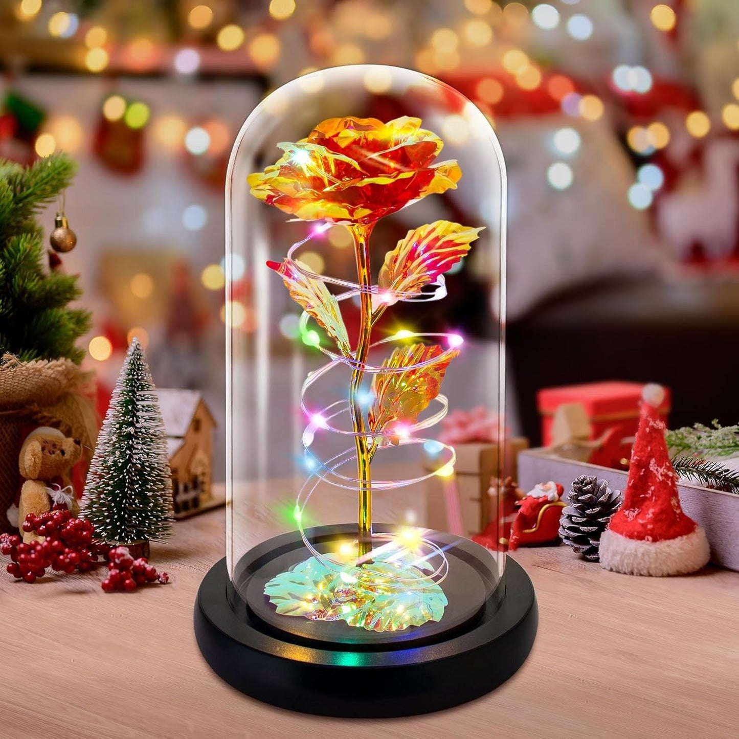 Die ewige Rose - ein Geschenk, das immer leuchtet - Blaue Rose
