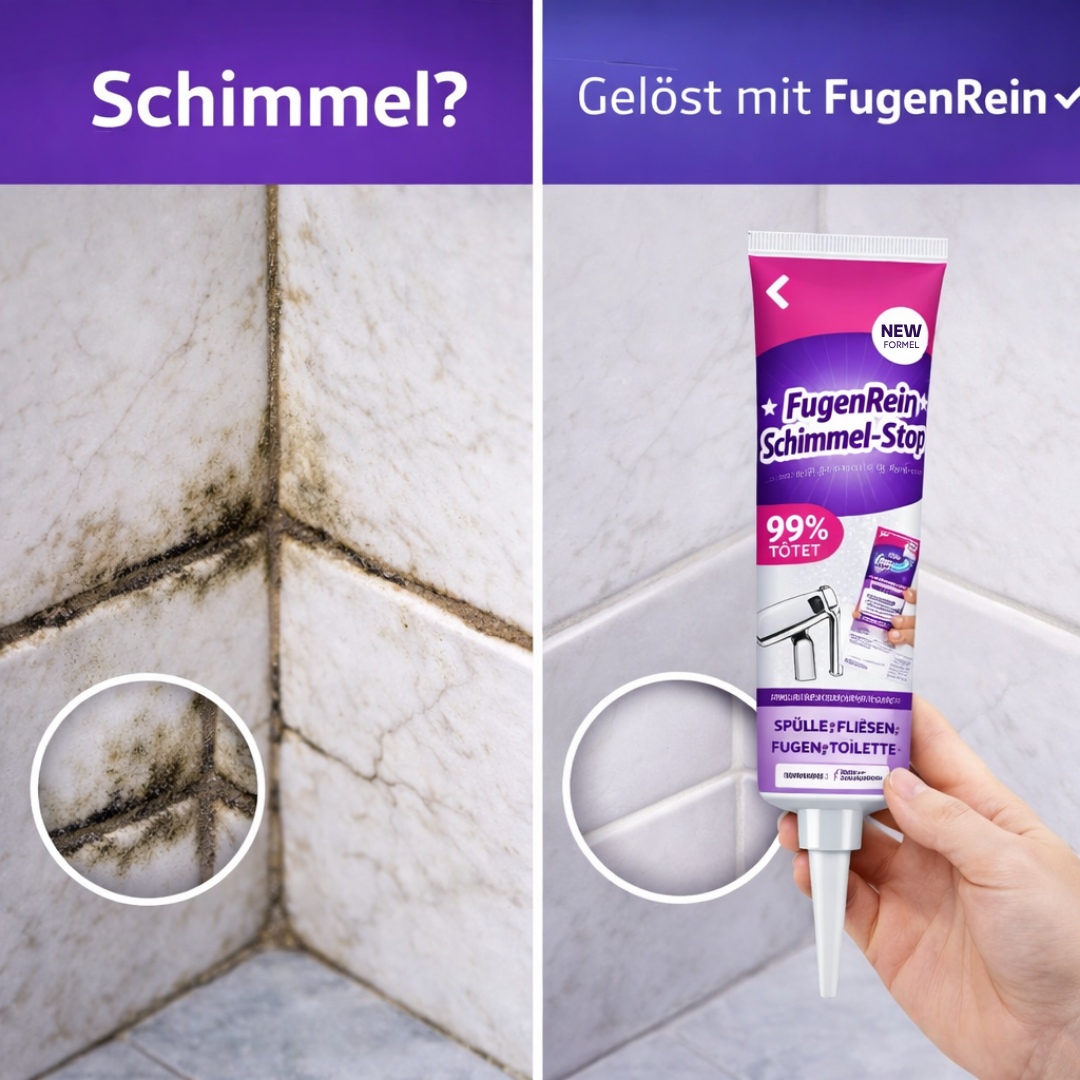 FugenRein Schimmel-Stop – für saubere, schimmelfreie Fugen im ganzen Zuhause