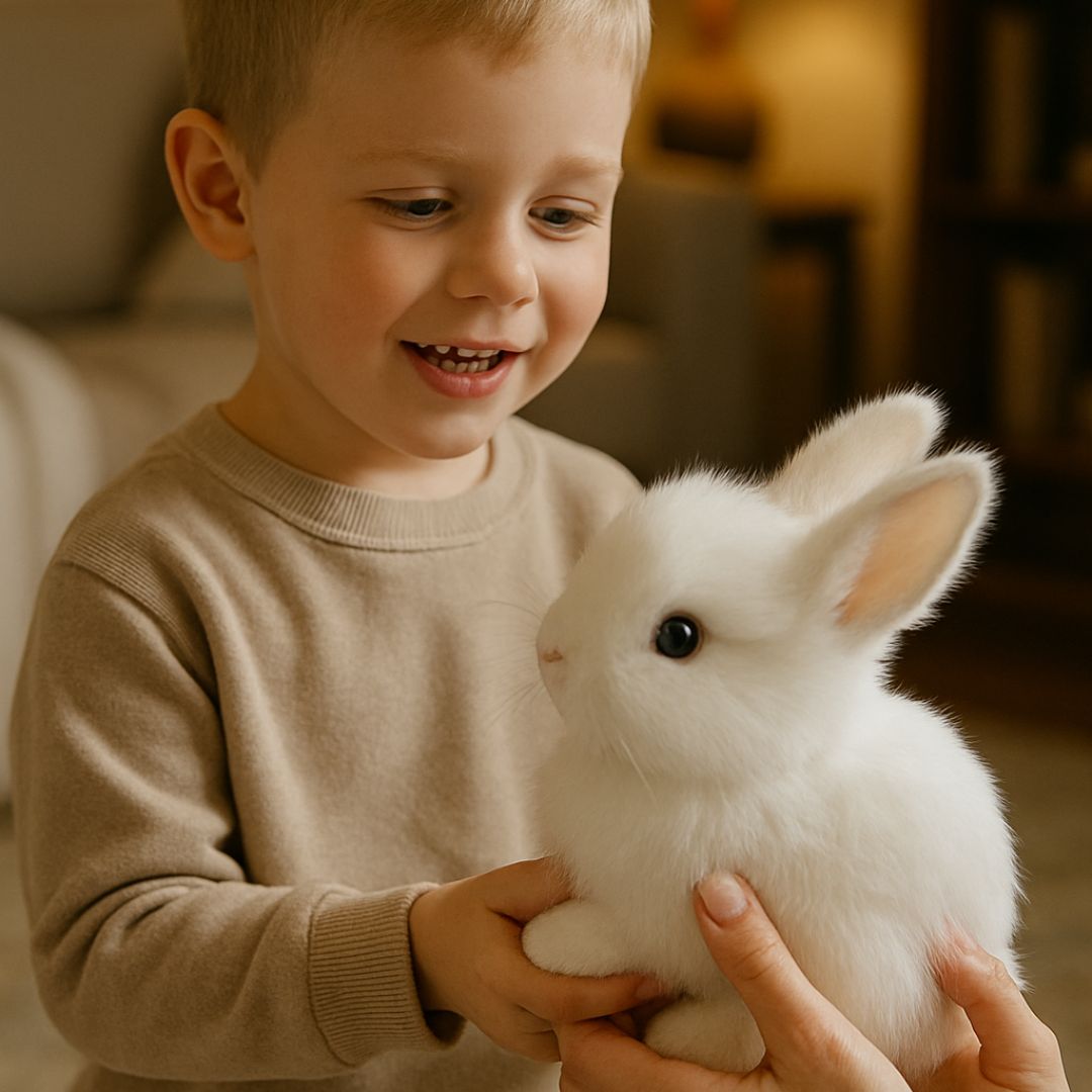 HoppelHase – Lebensechter Kuschel-Hase, der Kinderaugen strahlen lässt