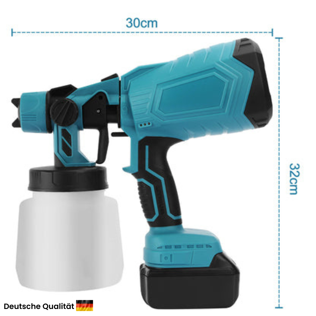 PaintMax -  Kabelloses Hochdruck-Farbsprühgerät für schnelles, effizientes und gleichmäßiges Lackieren