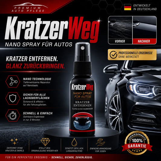 KratzerWeg - Nano Spray Für Autos