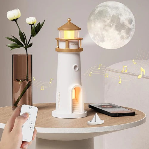 Magische Leuchtturm‑Lampe