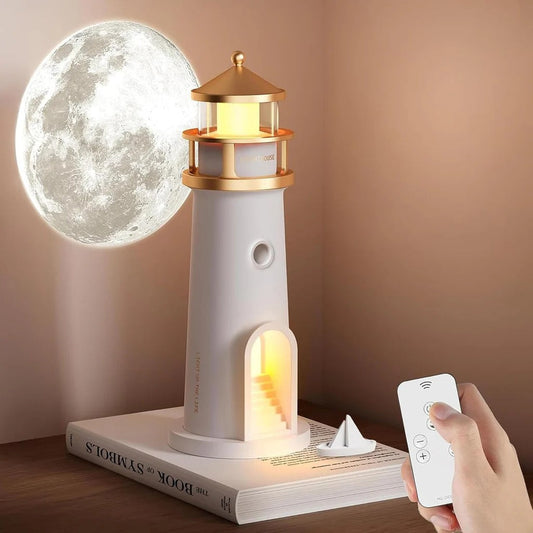 Magische Leuchtturm‑Lampe