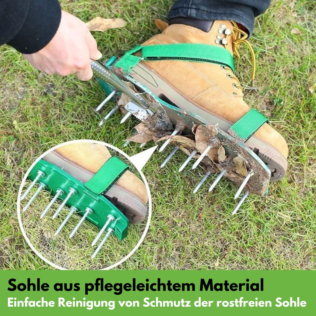 Airflow - Rasen Belüftungsschuhe zum Aerifizieren (1x Paar)
