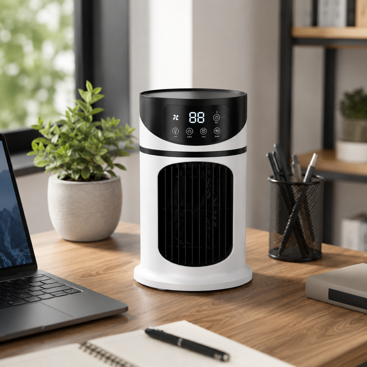 NanoChill Pro - Mobiler Klimakühler – Keine Installation erforderlich | Kühlt per Knopfdruck