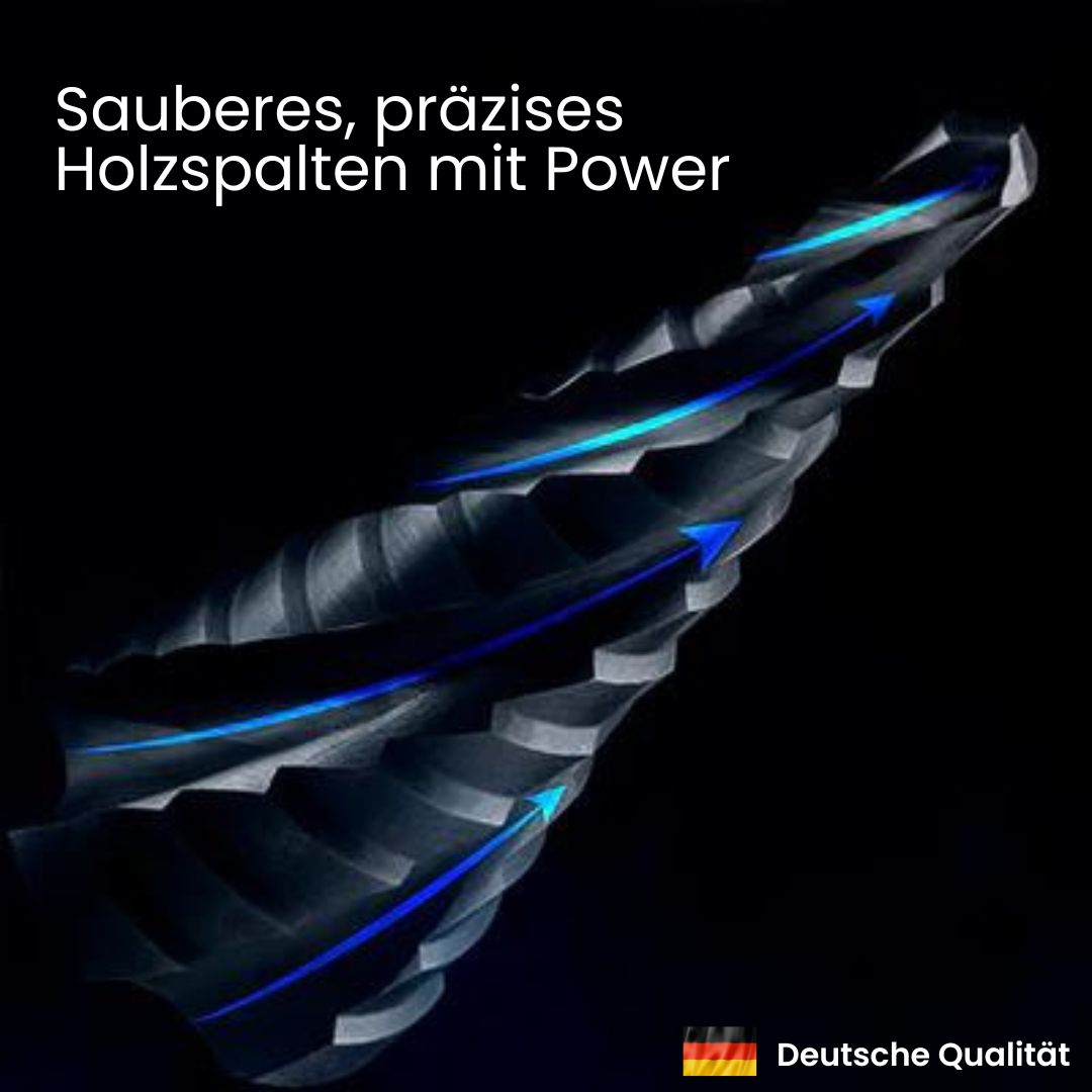 Profibohrer - Teilt das Holz in wenigen Sekunden