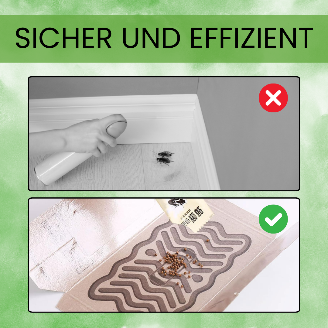 20er Set Kakerlaken-Stopper - Fangen Sie lästige Schaben ohne Gifte