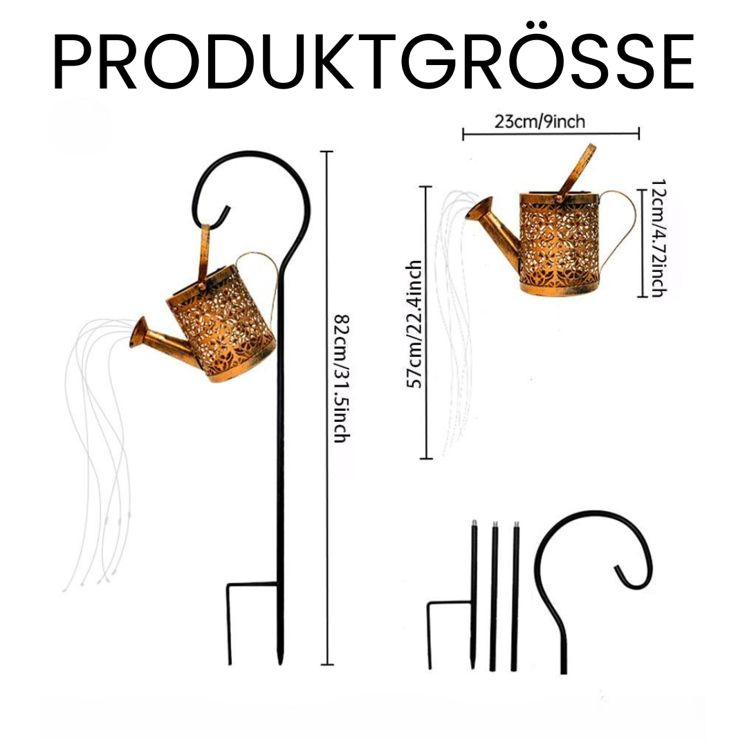 Handgemachte magische Solar-Gießkanne