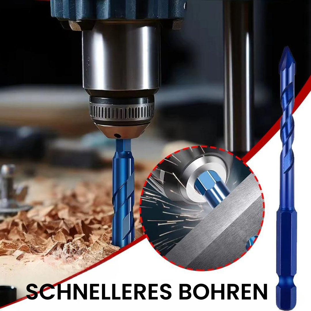 Titanbohrer - Hochfester Exzenter-Spiralbohrer-Satz