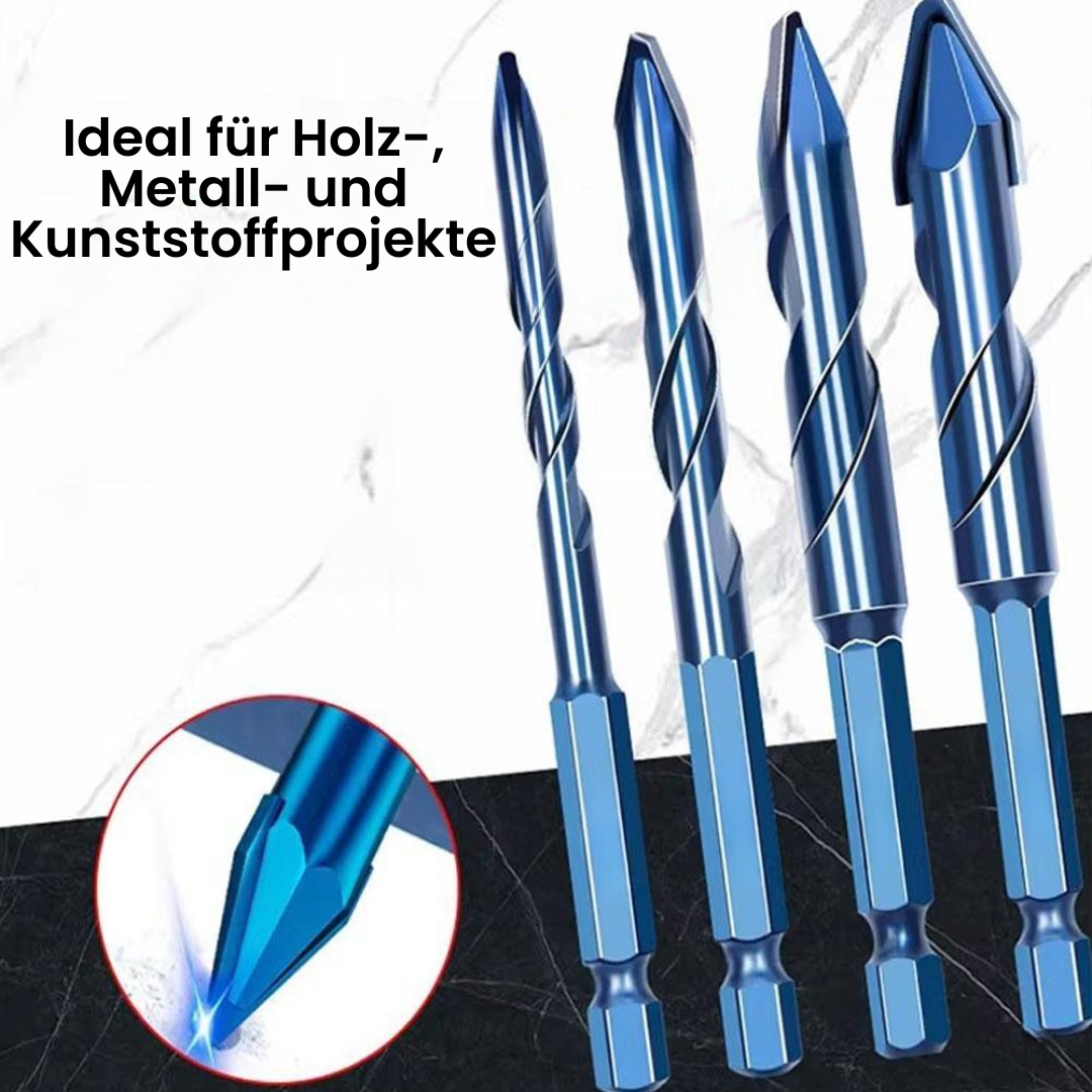 Titanbohrer - Hochfester Exzenter-Spiralbohrer-Satz