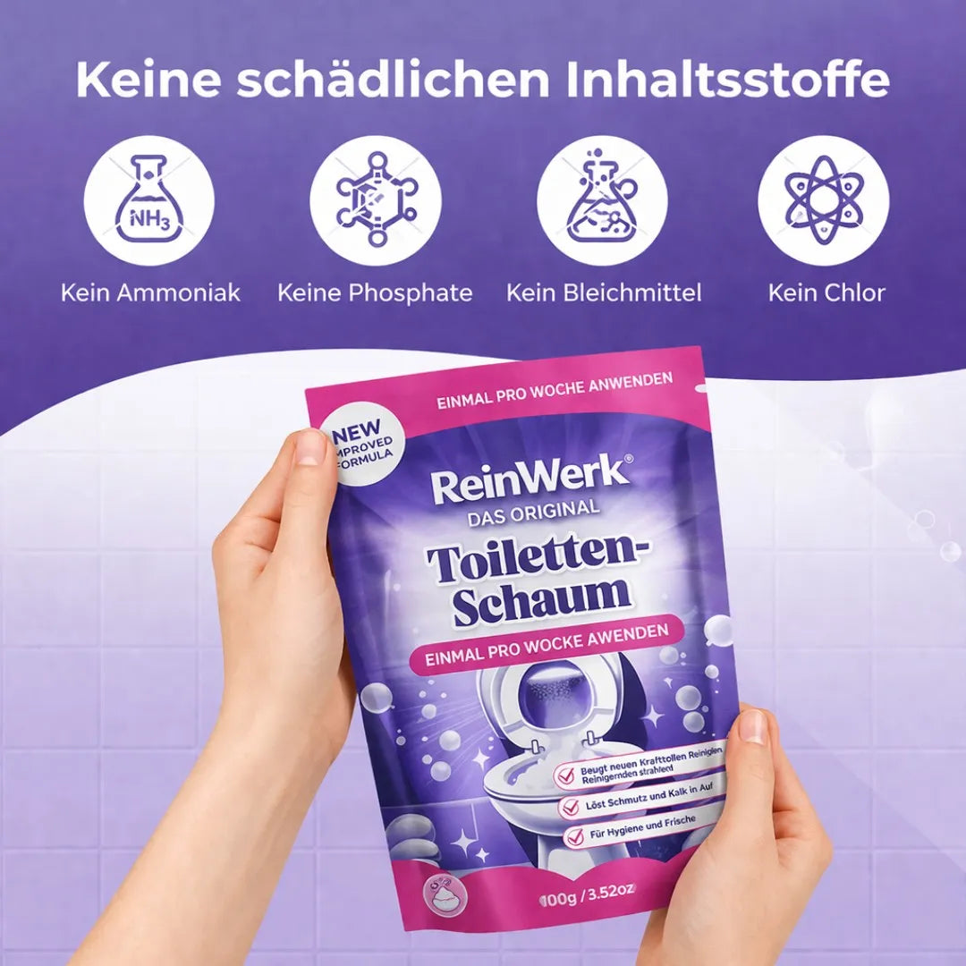 ReinWerk - Das Original – kraftvoll gegen Verstopfungen, Ablagerungen & WC-Schmutz