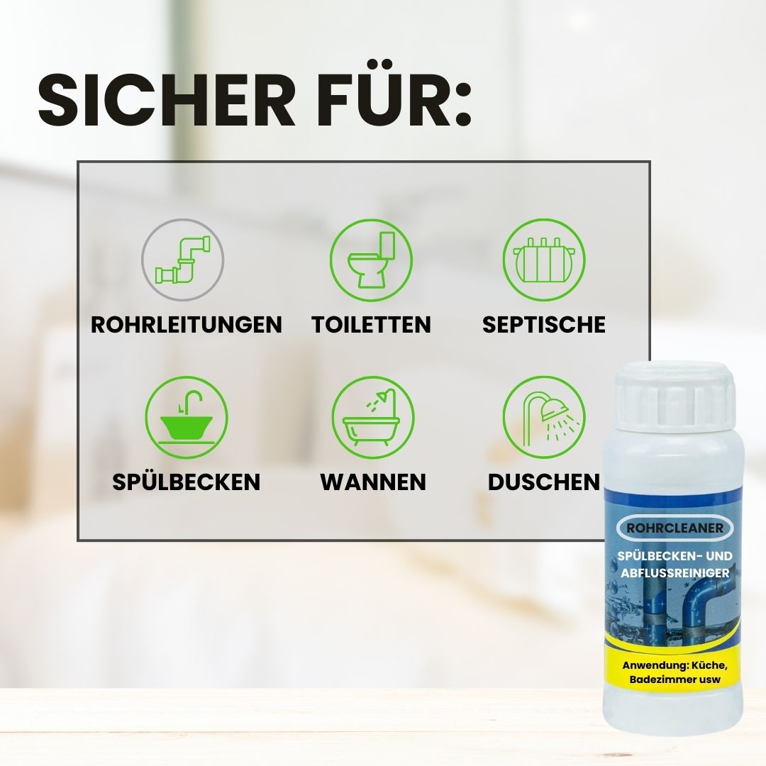 Rohrcleaner - Hochdruck-Abflussreiniger - Sonderaktion