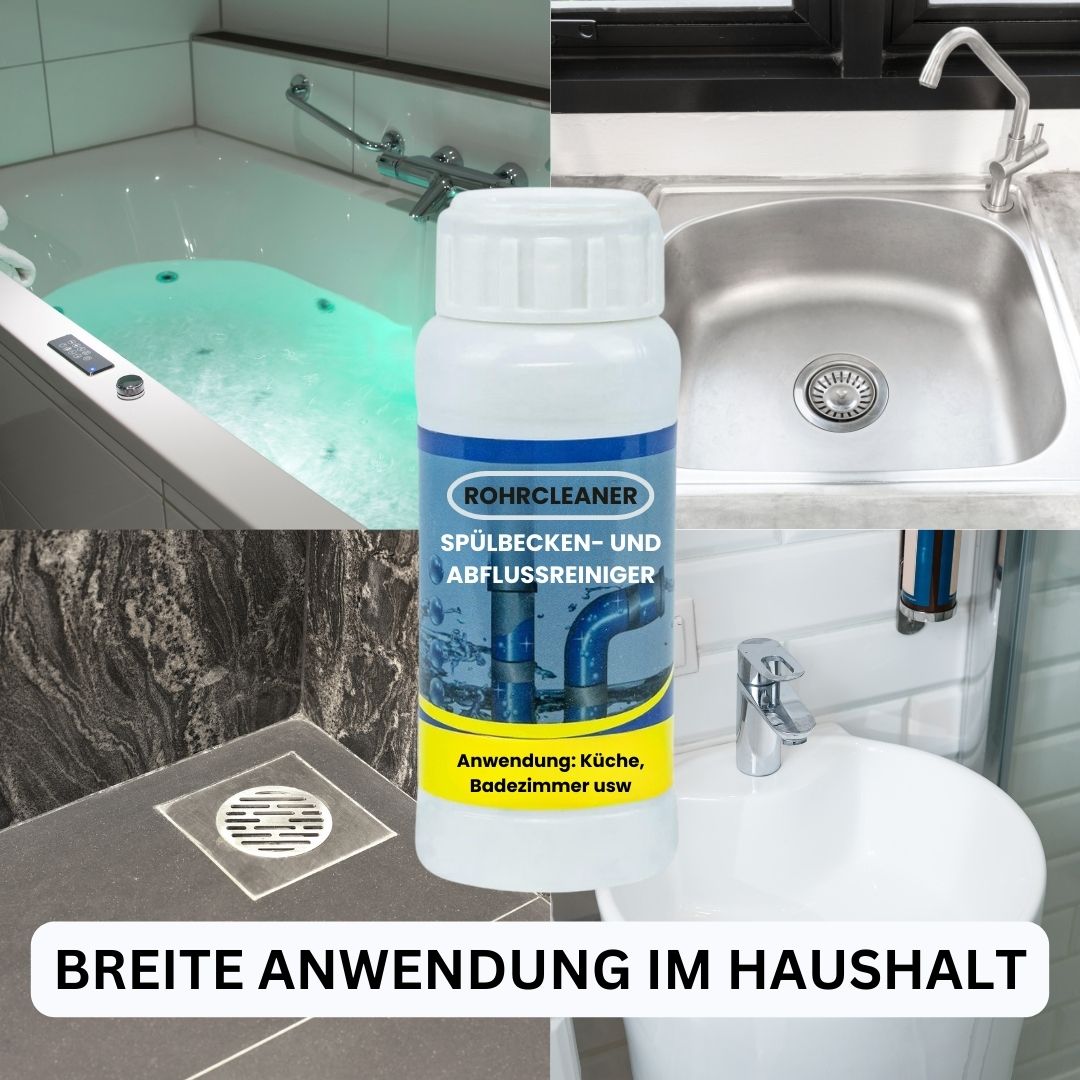 Rohrcleaner - reinigt jeden Abfluss in Sekunden
