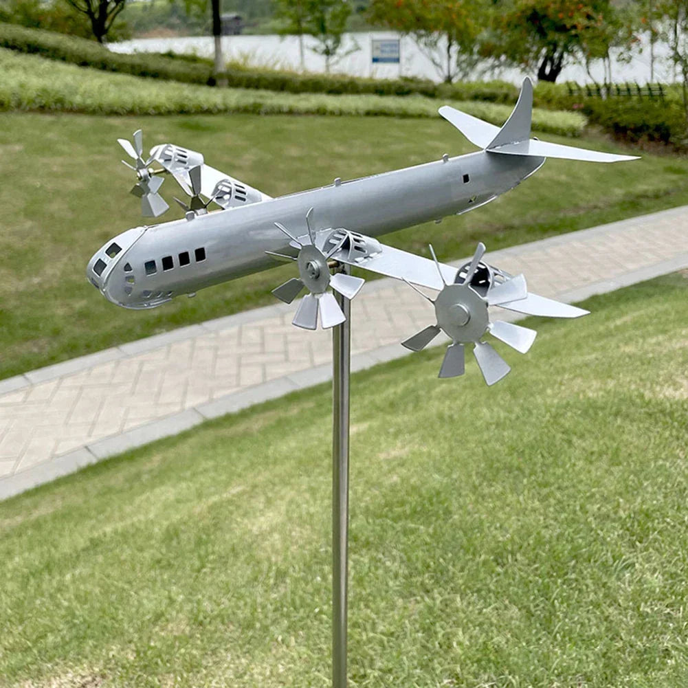Handgefertigte B-29 Superfortress Flugzeugwindmühle