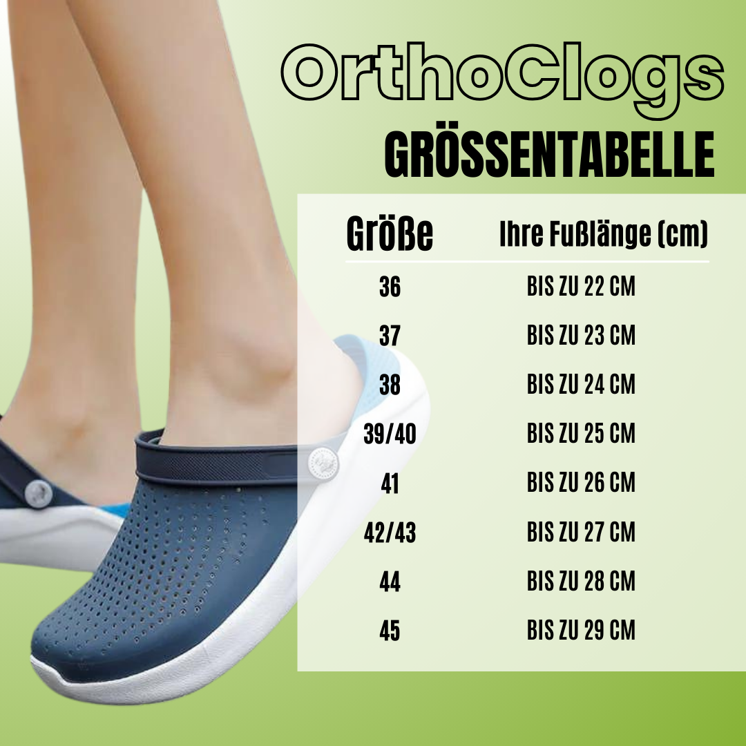 OrthoClogs - das Original für maximalen Komfort