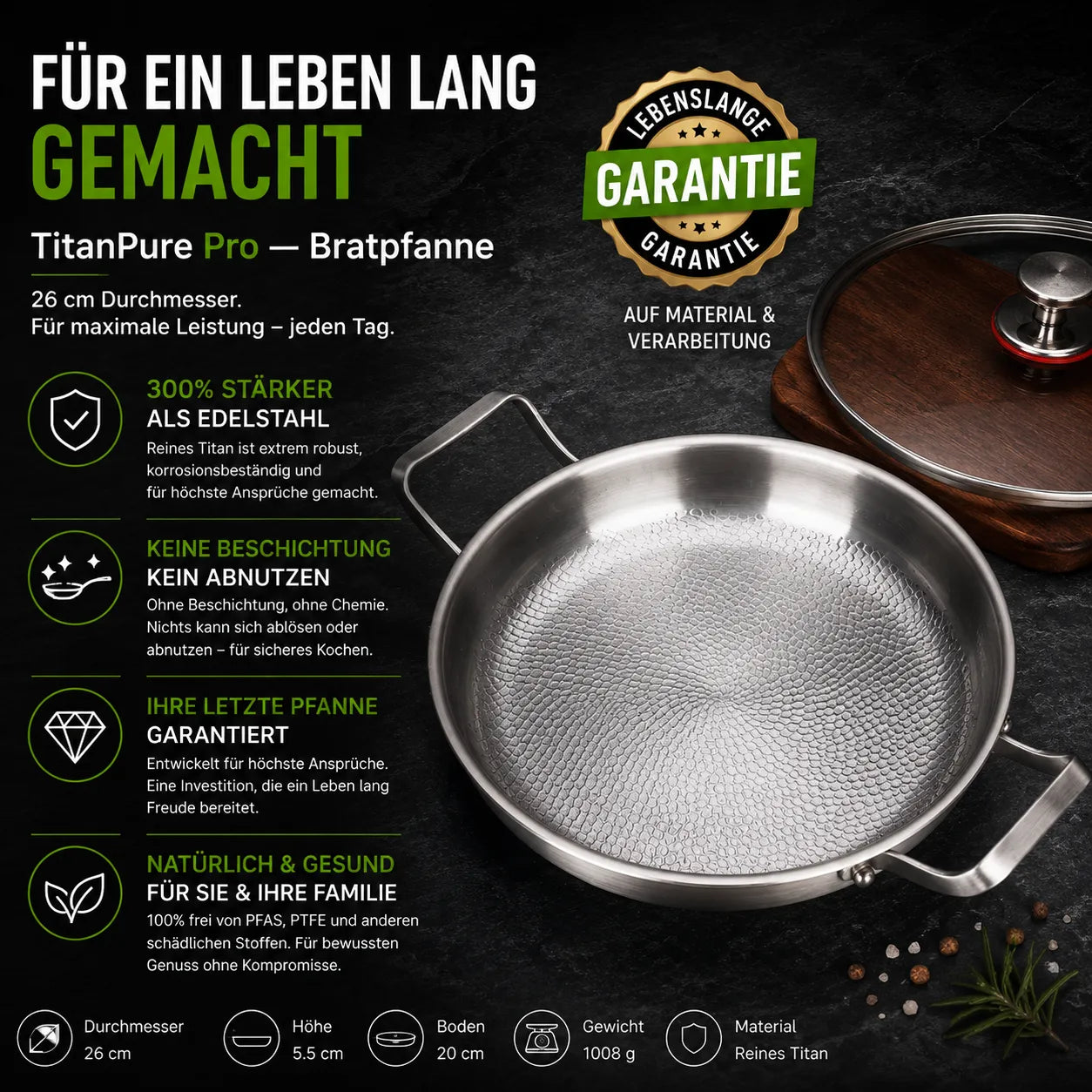 TitanPure Pro Bratpfanne