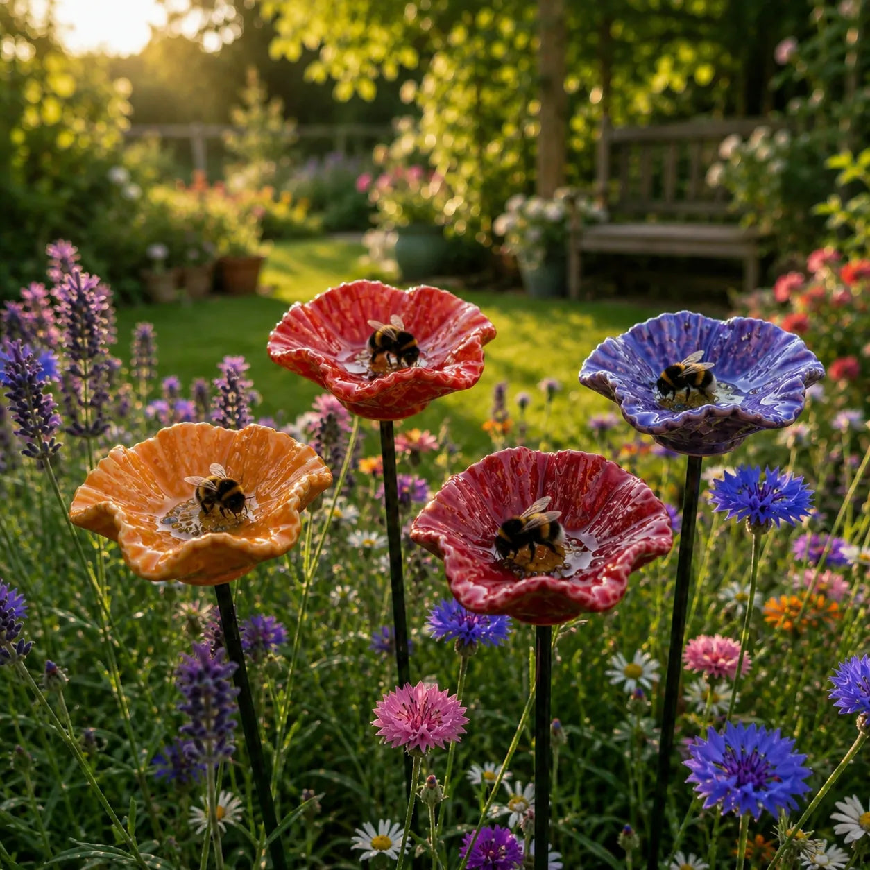 Hummelblumen Keramik-Tränken