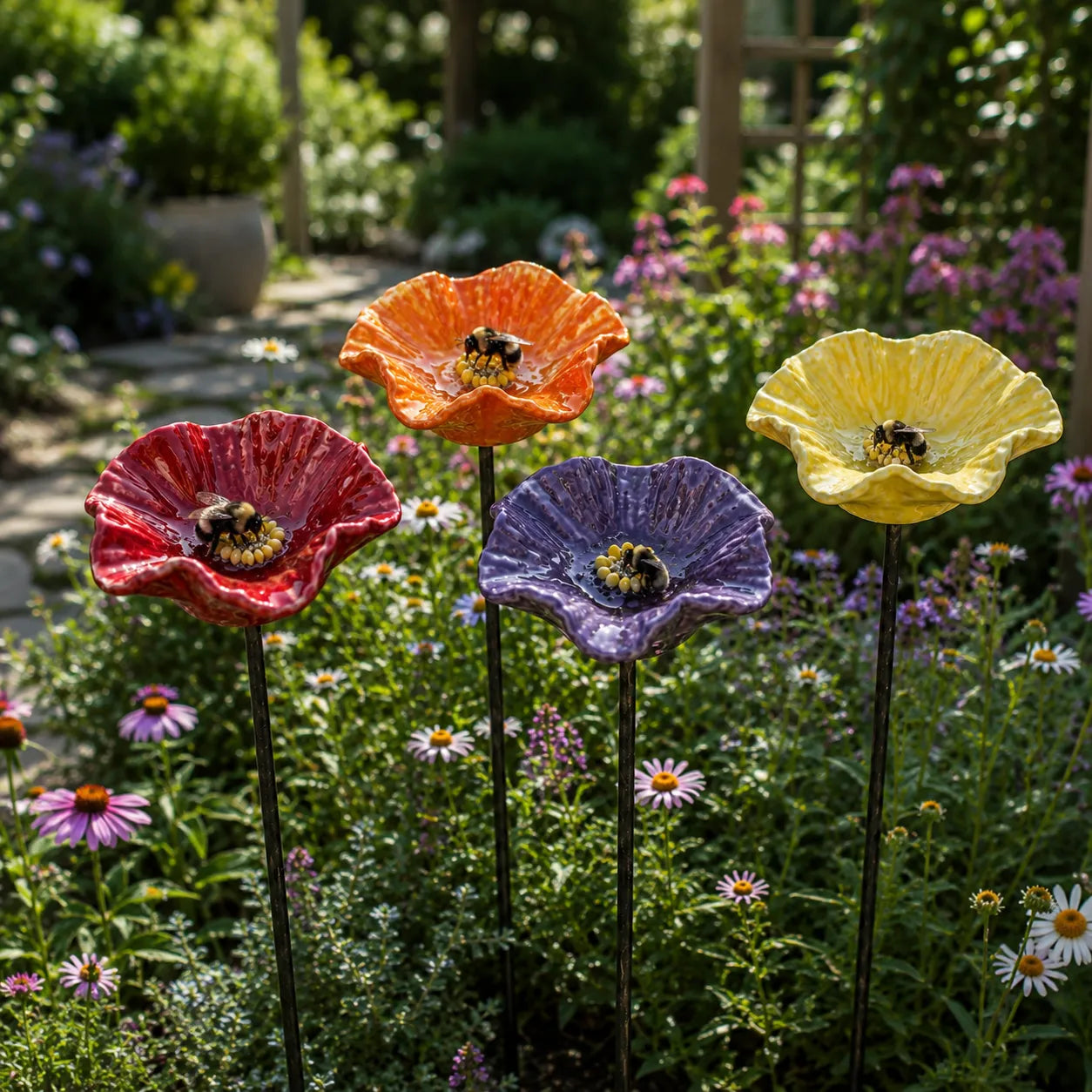 Hummelblumen Keramik-Tränken