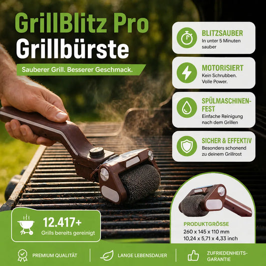 GrillBlitz Pro Grillbürste