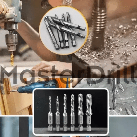 MasterDrill - Gewindebohrerset für alle Materialien 2.0